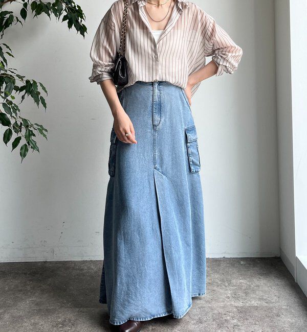  「シアーストライプシャツ」|シャツ・ブラウス|