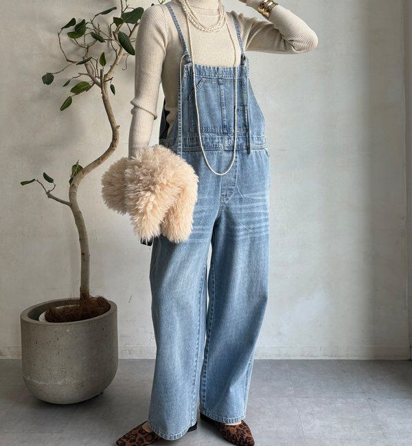  「【WEB限定】ラメタートルネックプルオーバー」|ニット・セーター|