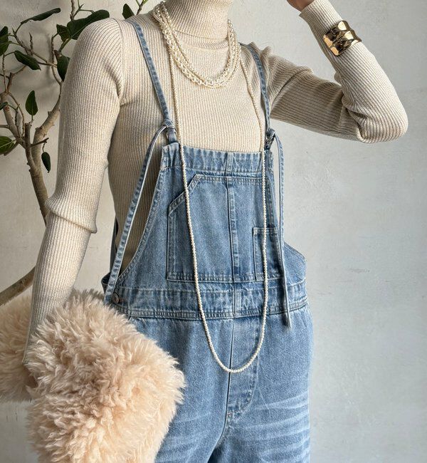  「【WEB限定】ラメタートルネックプルオーバー」|ニット・セーター|