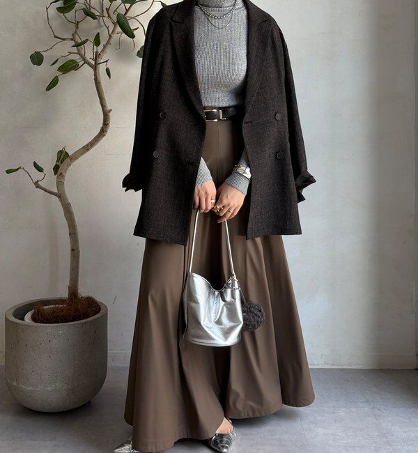  「【WEB限定】ラメタートルネックプルオーバー」|ニット・セーター|