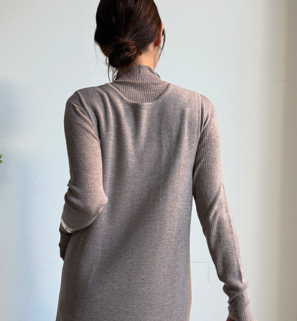  「【WEB限定】リブニット＋Uネックニットワンピースセット」|スーツ|