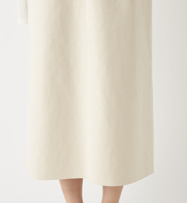  「【《定番人気アイテム》手洗い可】エコスウェードセミストレートスカート」|スカート|