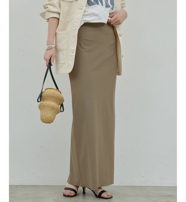  「【新色登場！】【3サイズ展開】ストレッチマキシタイトスカート2」|スカート|