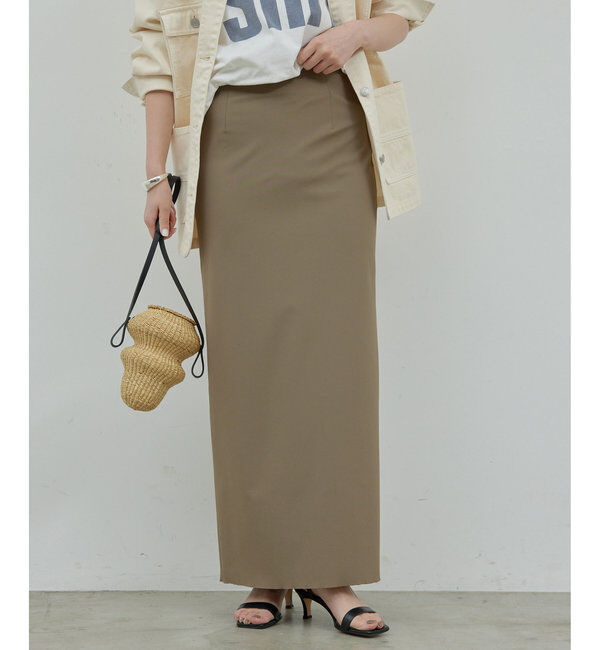  「【新色登場！】【3サイズ展開】ストレッチマキシタイトスカート2」|スカート|