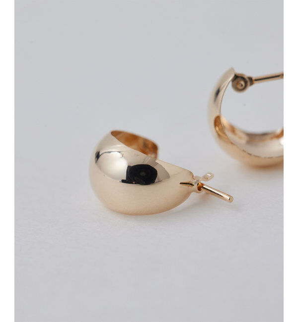  「【2.718】フープスモールピアス」|リング|