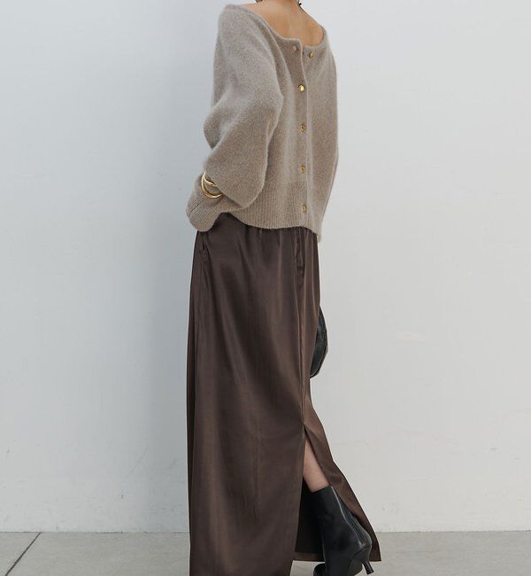  「【ルミネ限定カラー】【手洗い可能】ストレッチサテンタイトスカート」|スカート|