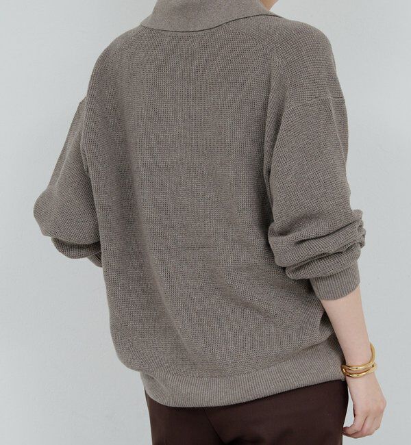  「【HERITANOVUM】ワッフルスッキパーニット」|ニット・セーター|