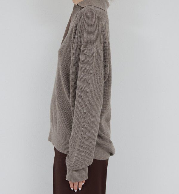  「【HERITANOVUM】ワッフルスッキパーニット」|ニット・セーター|