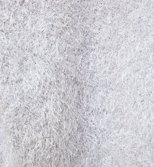  「【2way】【品良く着映える】フェザーヤーンニットプルオーバー」|ニット・セーター|