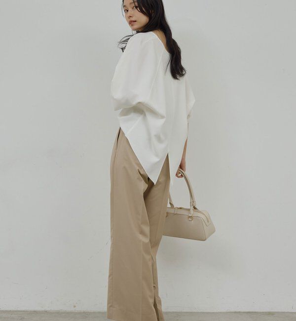  「Vネックプルオーバー」|シャツ・ブラウス|