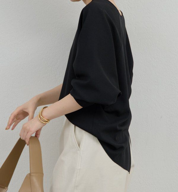  「Vネックプルオーバー」|シャツ・ブラウス|