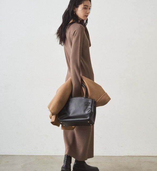  「リブニットワンピース」|ワンピース|