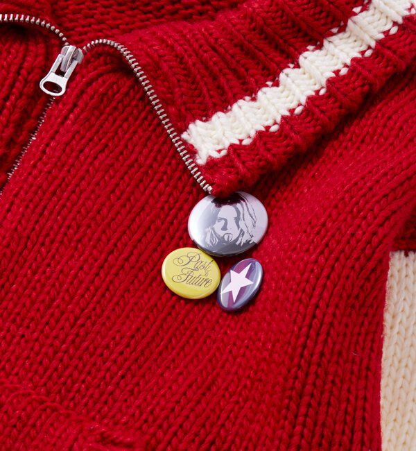  「ニットスタジャン」|カーディガン|