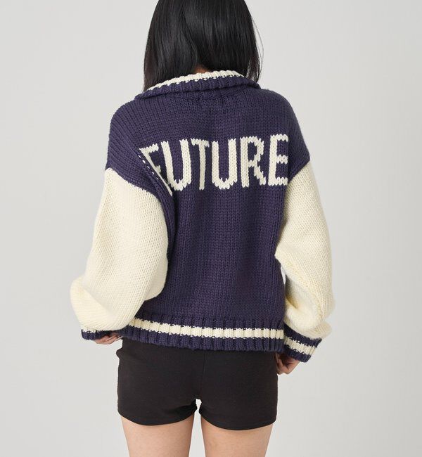  「ニットスタジャン」|カーディガン|