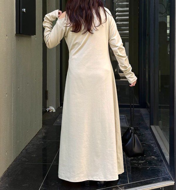  「【低身長サイズあり】タンクSETドレープワンピース」|ワンピース|