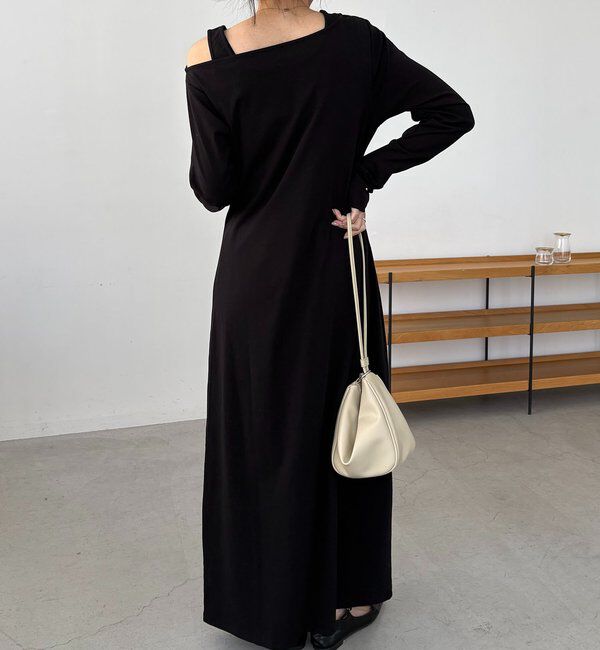  「【低身長サイズあり】タンクSETドレープワンピース」|ワンピース|