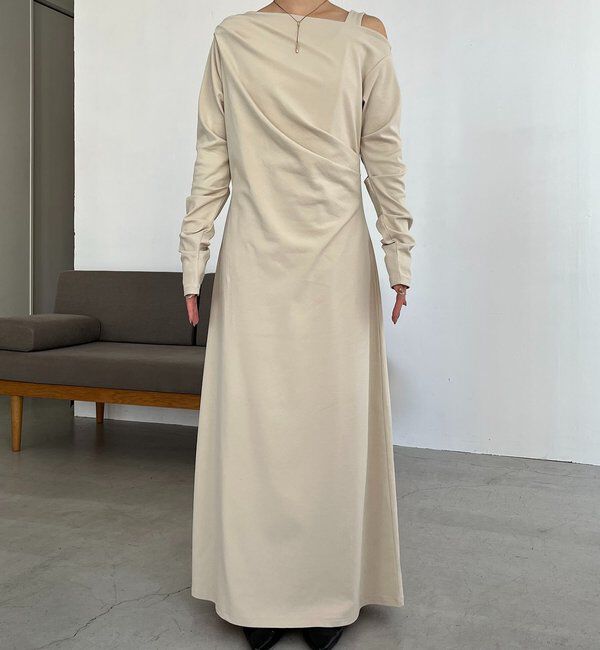  「【低身長サイズあり】タンクSETドレープワンピース」|ワンピース|