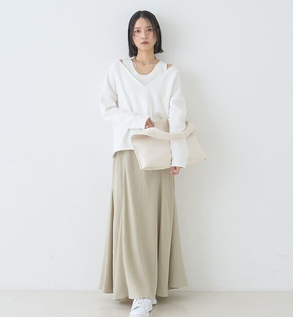 Rouge vif「裏毛Vネックスウェットプルオーバー」|スウェット・ジャージ|