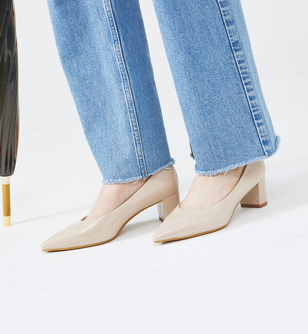 AU BANNISTER「【生活防水】ポインテッドパンプス」|レインシューズ|