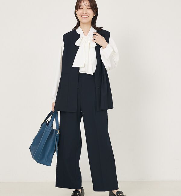 abahouse mavie「ボウタイ2WAYブラウス」|シャツ・ブラウス|