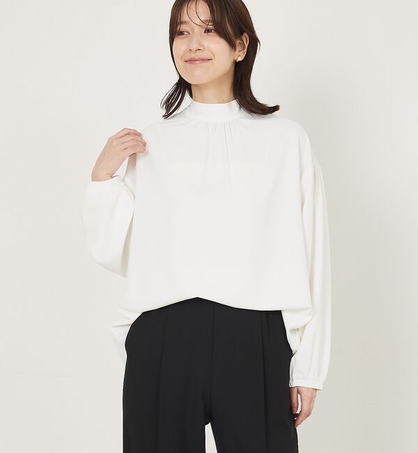 abahouse mavie「ボウタイ2WAYブラウス」|シャツ・ブラウス|