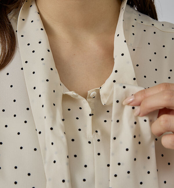 abahouse mavie「ボウタイ2WAYブラウス」|シャツ・ブラウス|