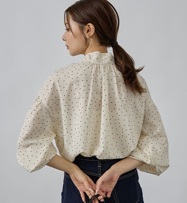 abahouse mavie「ボウタイ2WAYブラウス」|シャツ・ブラウス|