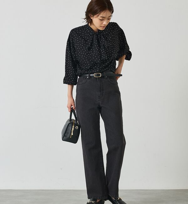 abahouse mavie「ボウタイ2WAYブラウス」|シャツ・ブラウス|