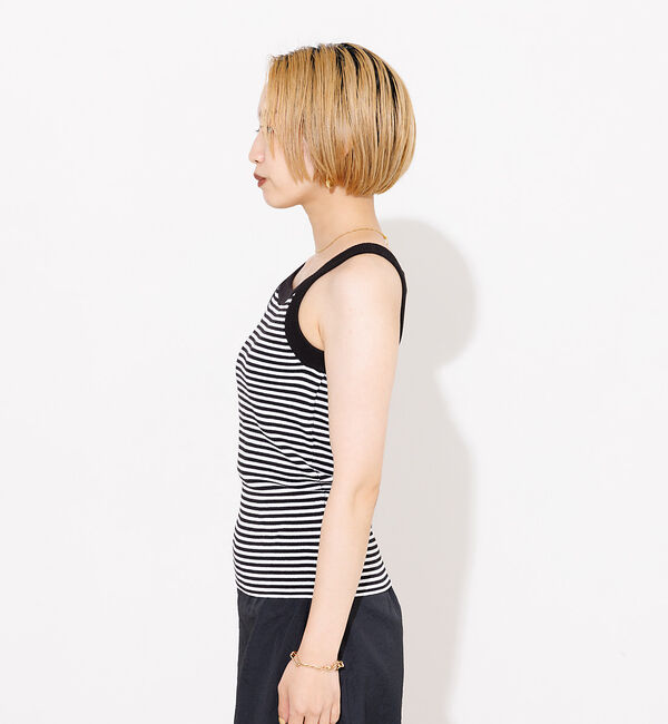 NOMINE「カップインアメスリニットタンク」|キャミソール|
