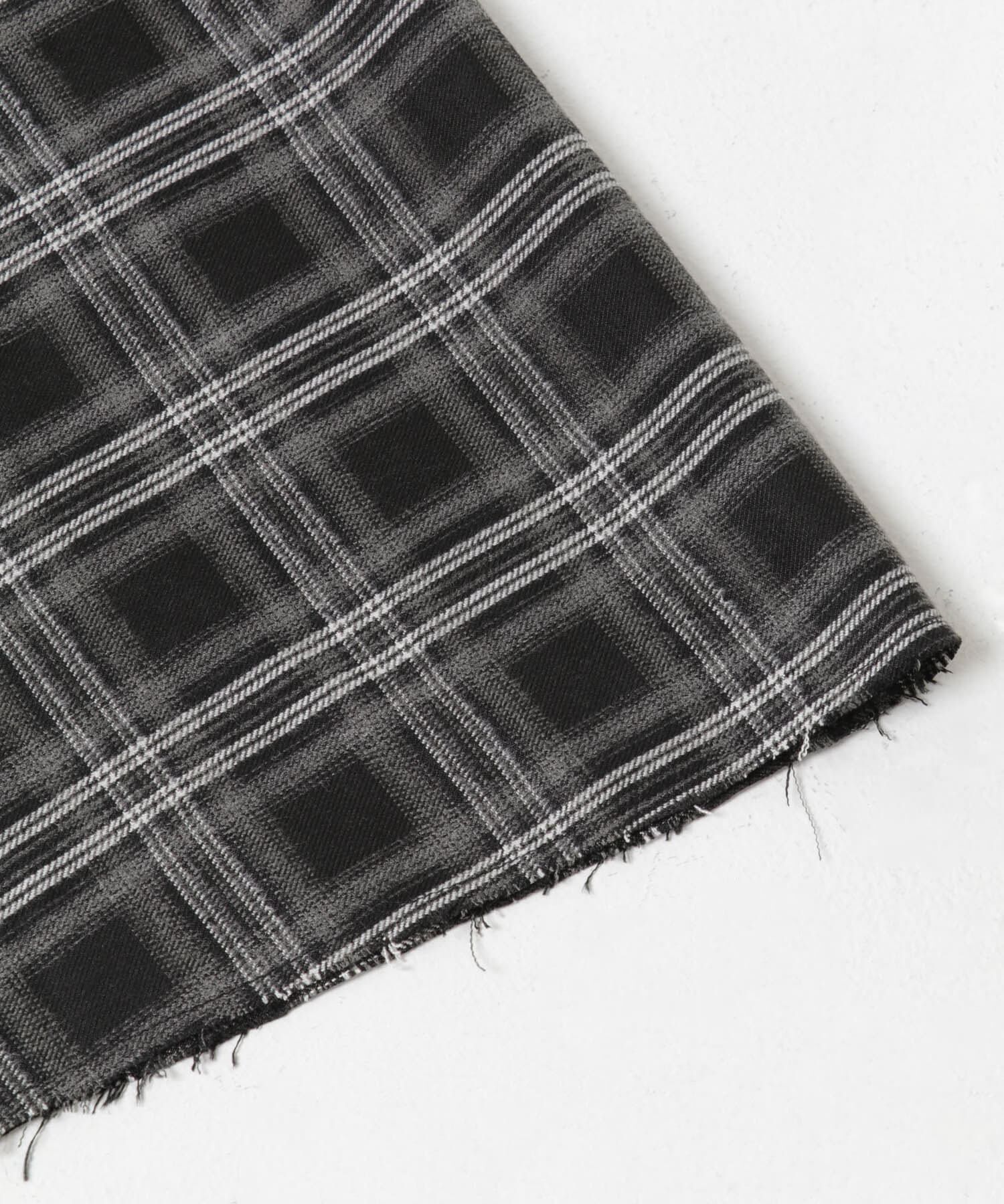  「ノットデザインチェックスカート」|スカート|