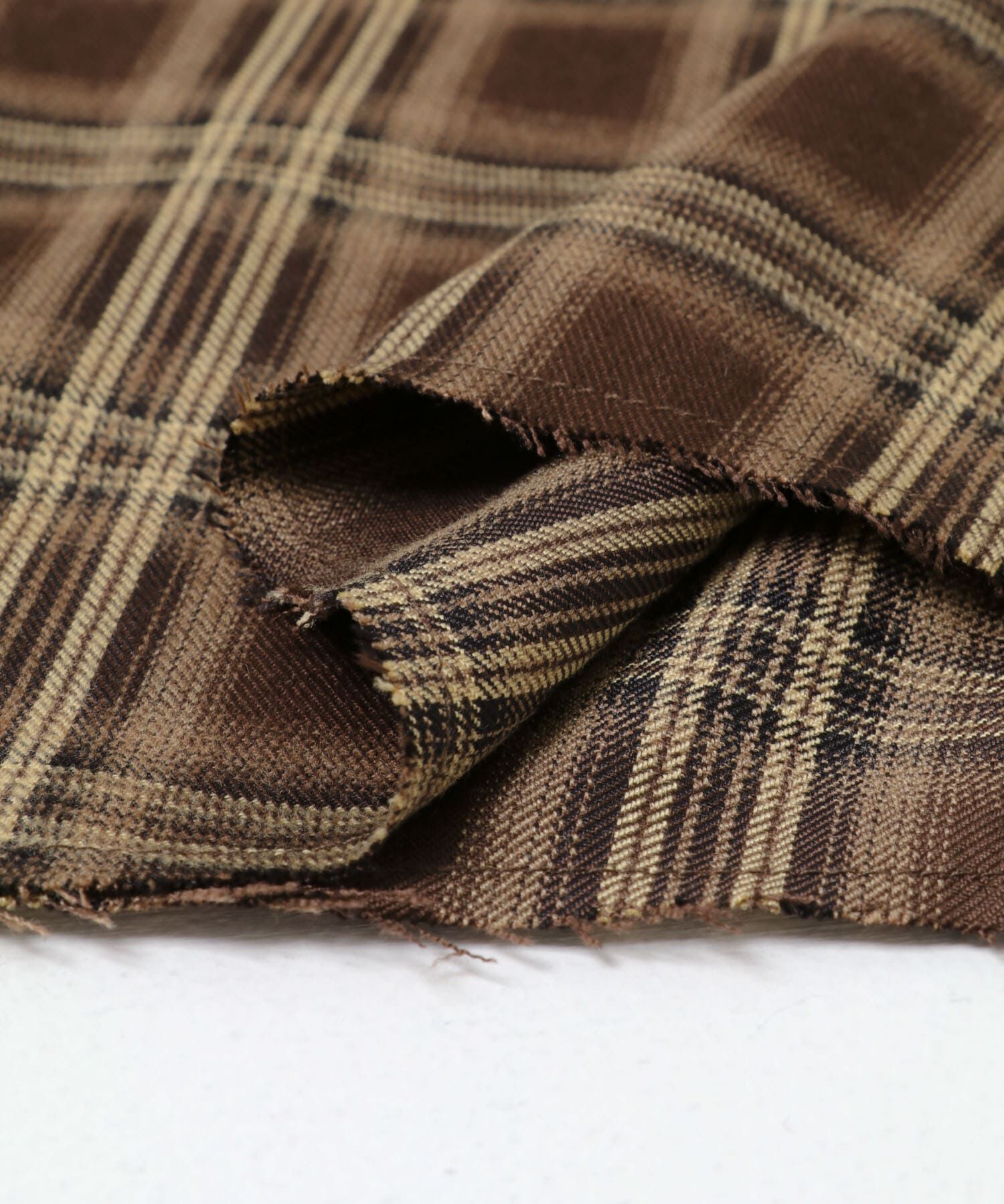  「ノットデザインチェックスカート」|スカート|