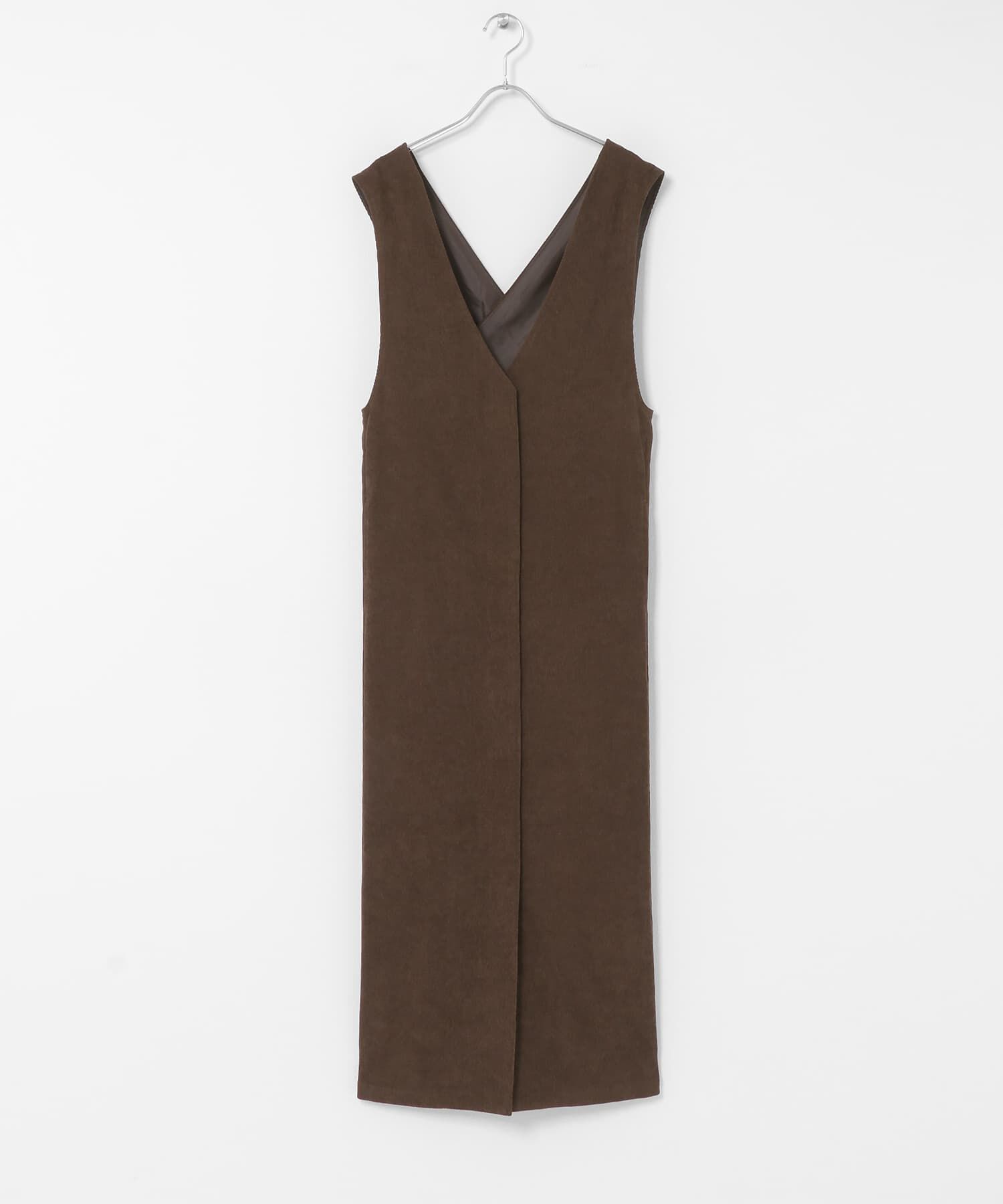  「『WEB限定』コーデュロイクロスジャンパースカート」|ワンピース|