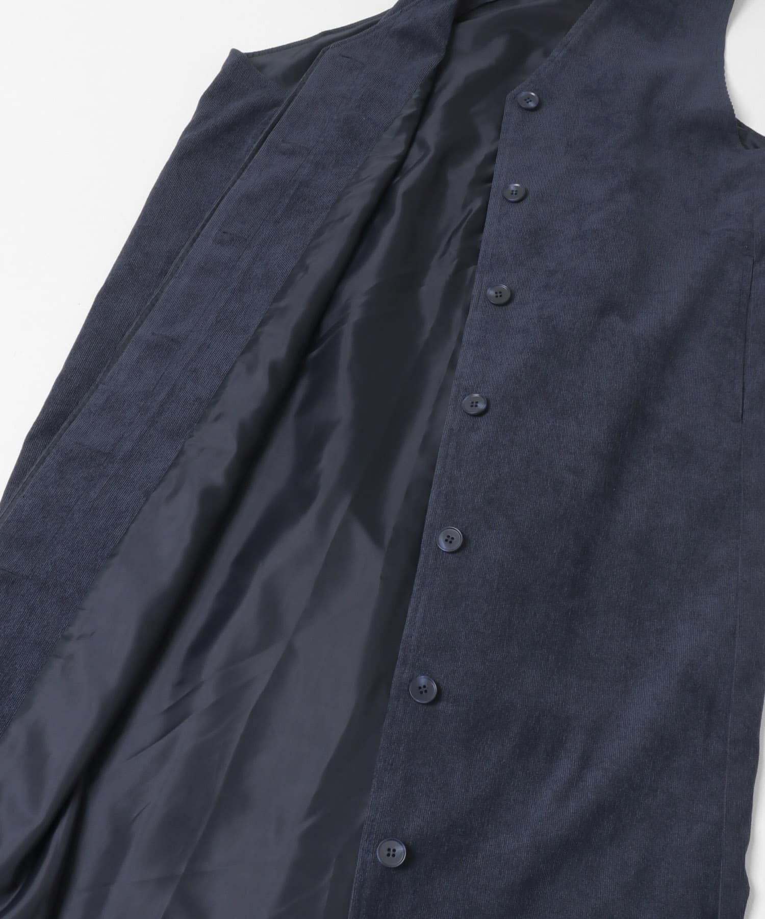  「『WEB限定』コーデュロイクロスジャンパースカート」|ワンピース|