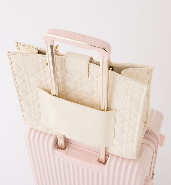  「キルティングキャリーオントート」|ショルダー・メッセンジャー|