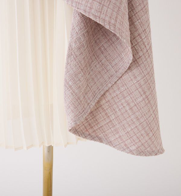  「【LouLoumei】異素材ミックスツイードセットアップ」|その他|