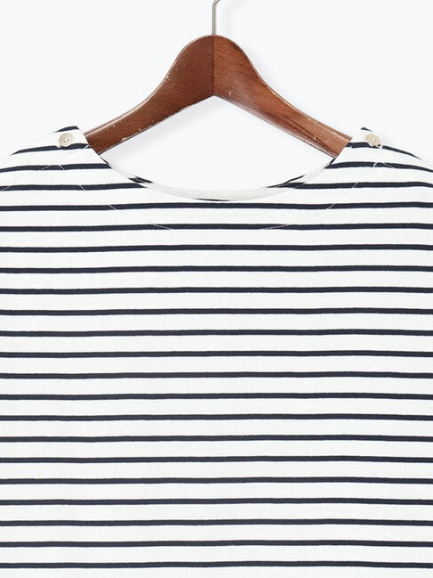 Te chichi「ショルダー釦ボーダーカットソー」|Tシャツ・カットソー|