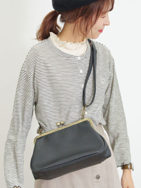 Samansa Mos2「ワンポイント刺繍シアーボーダーカーディガン」|カーディガン|