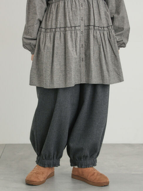 Samansa Mos2「【帯電防止裏地】ヘリンボーンバルーンパンツ《M/Lサイズ》」|その他|