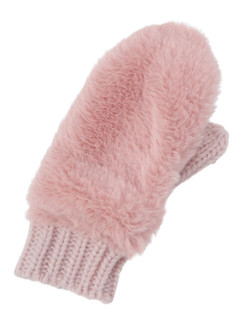 Samansa Mos2 Lagom「フェイクファーミトン」|手袋|