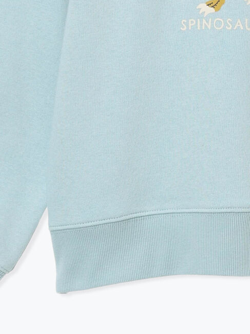 Samansa Mos2 Lagom「恐竜プリント裏起毛トレーナー」|Tシャツ・カットソー|