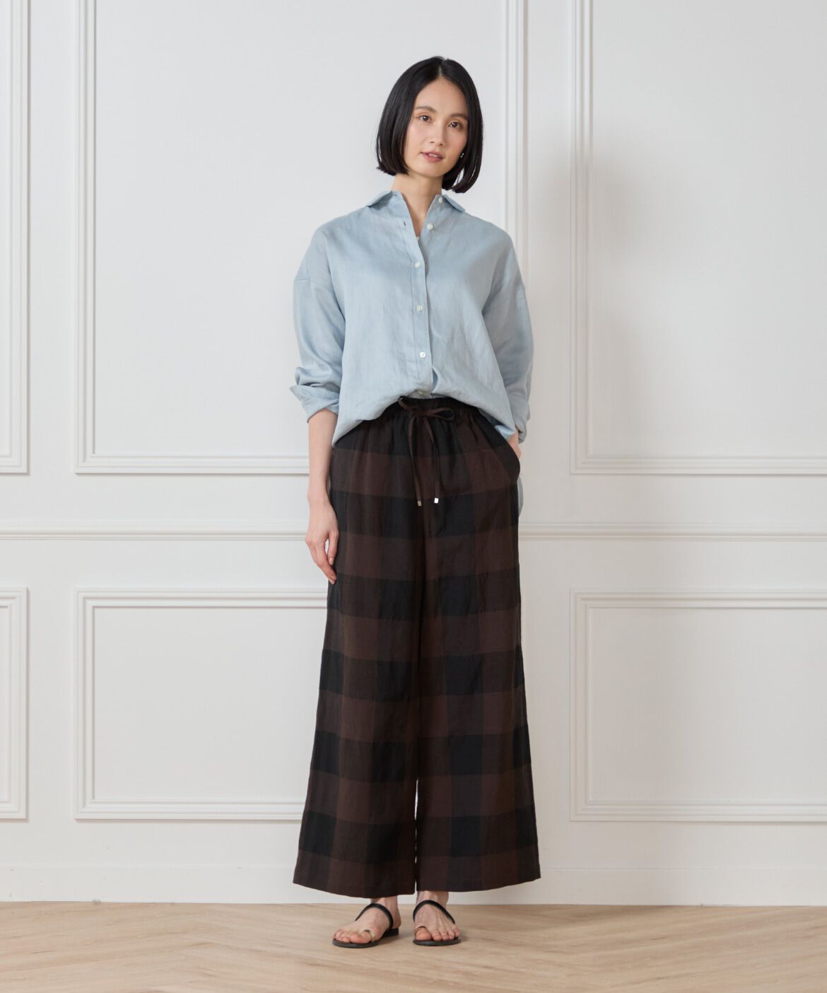 7-IDconcept.「リネンシャツ」|シャツ・ブラウス|