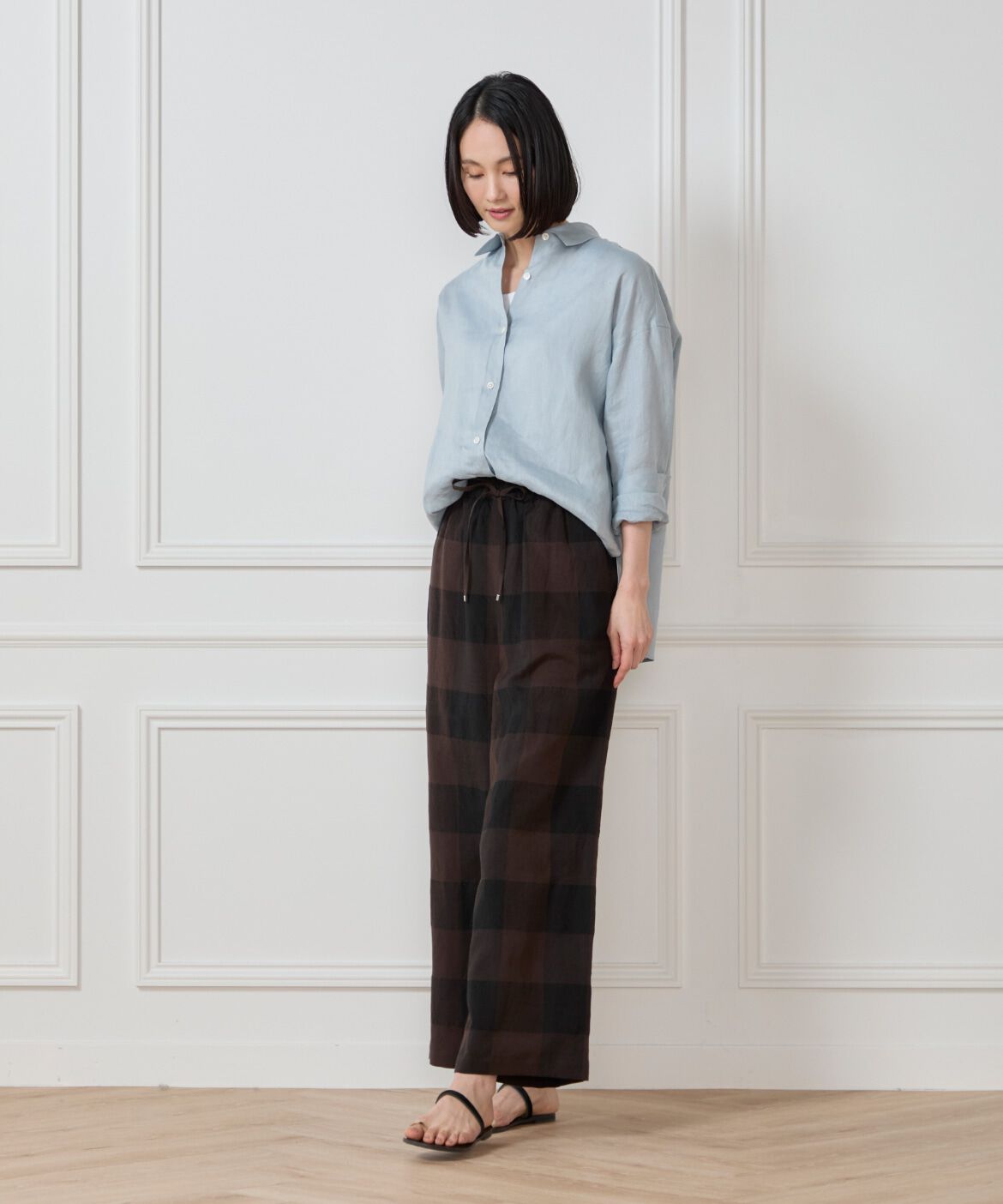 7-IDconcept.「リネンシャツ」|シャツ・ブラウス|