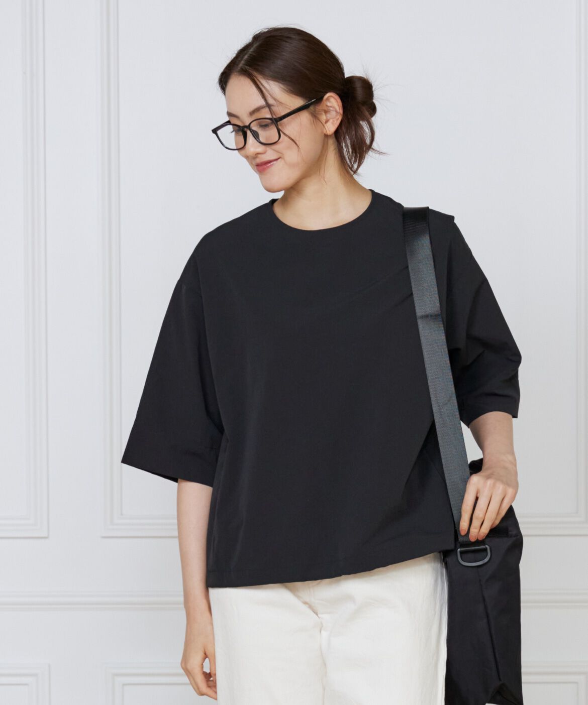 DAY by DAY it&rsquo;s international「ドローコードギャザートップス」|シャツ・ブラウス|ブラック