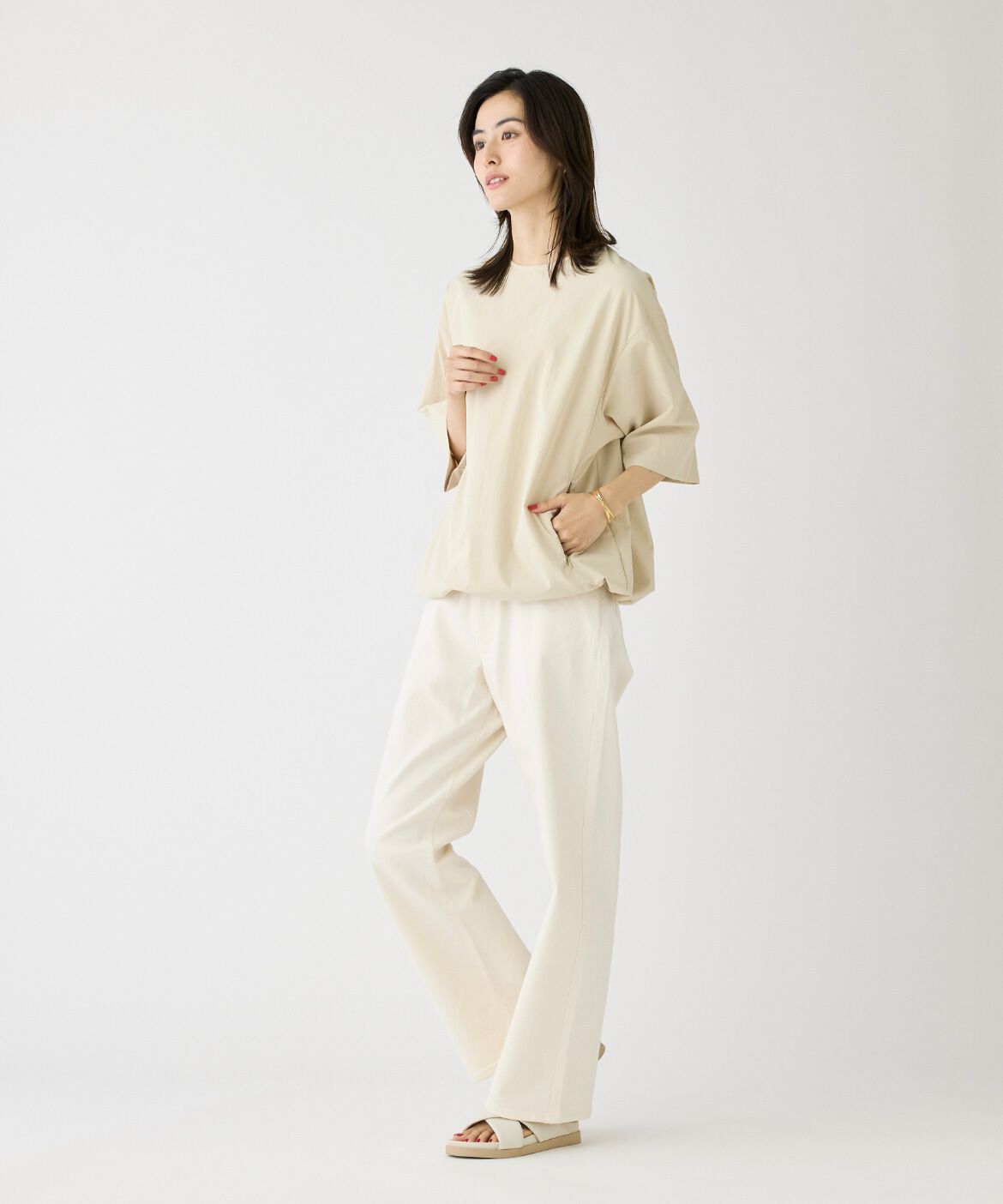 DAY by DAY it&rsquo;s international「ドローコードギャザートップス」|シャツ・ブラウス|