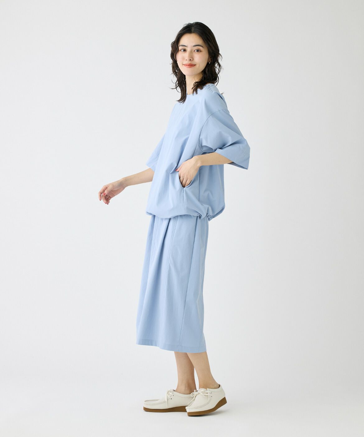 DAY by DAY it&rsquo;s international「ドローコードギャザートップス」|シャツ・ブラウス|