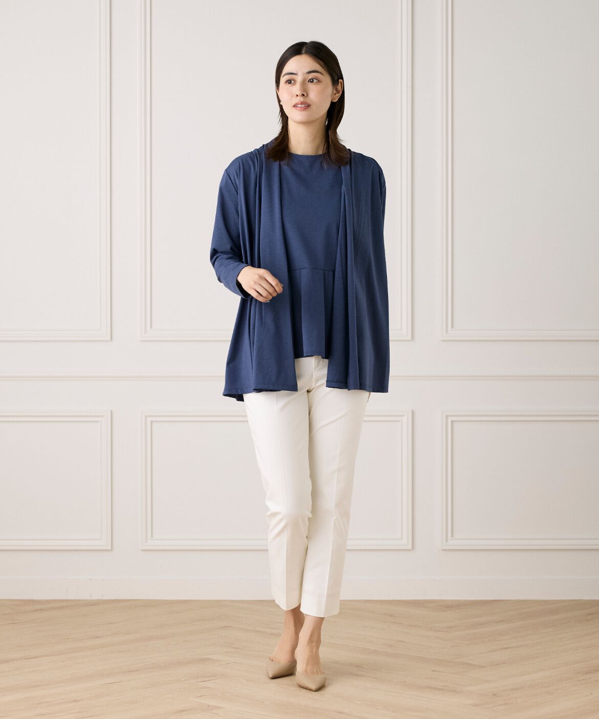 7-IDconcept.「着流しカーディガン」|カーディガン|