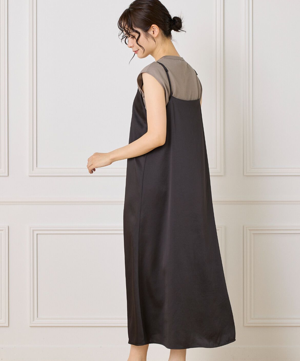 INED「2WAYキャミソールワンピース」|ワンピース|