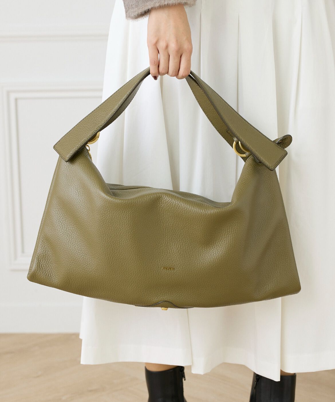 FAVORITE SUKINAMONO「スクエアショルダーバッグ《ARCADIA》」|ショルダー・メッセンジャー|グリーン