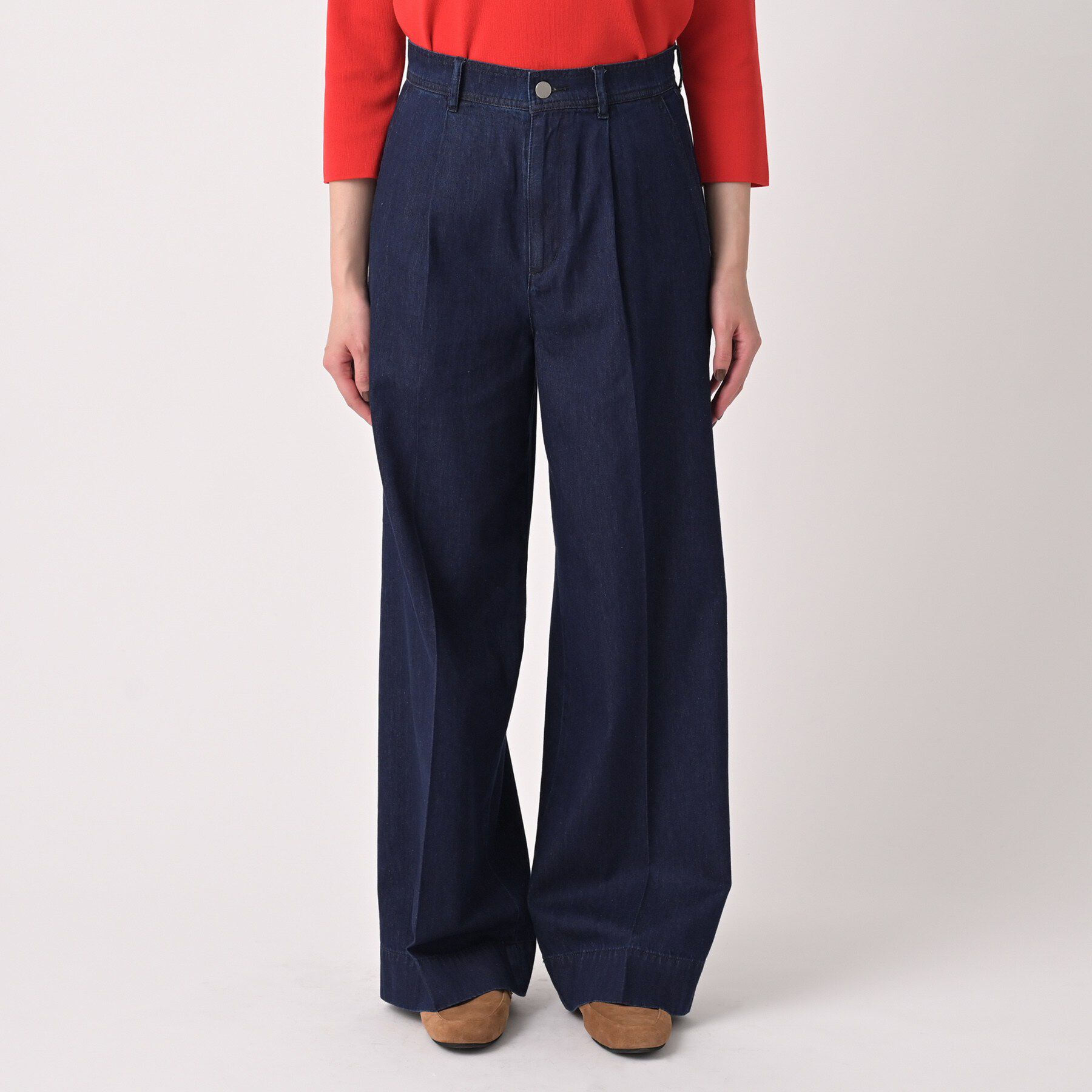 UNTITLED「ライトウェイトデニムパンツ」|デニム|