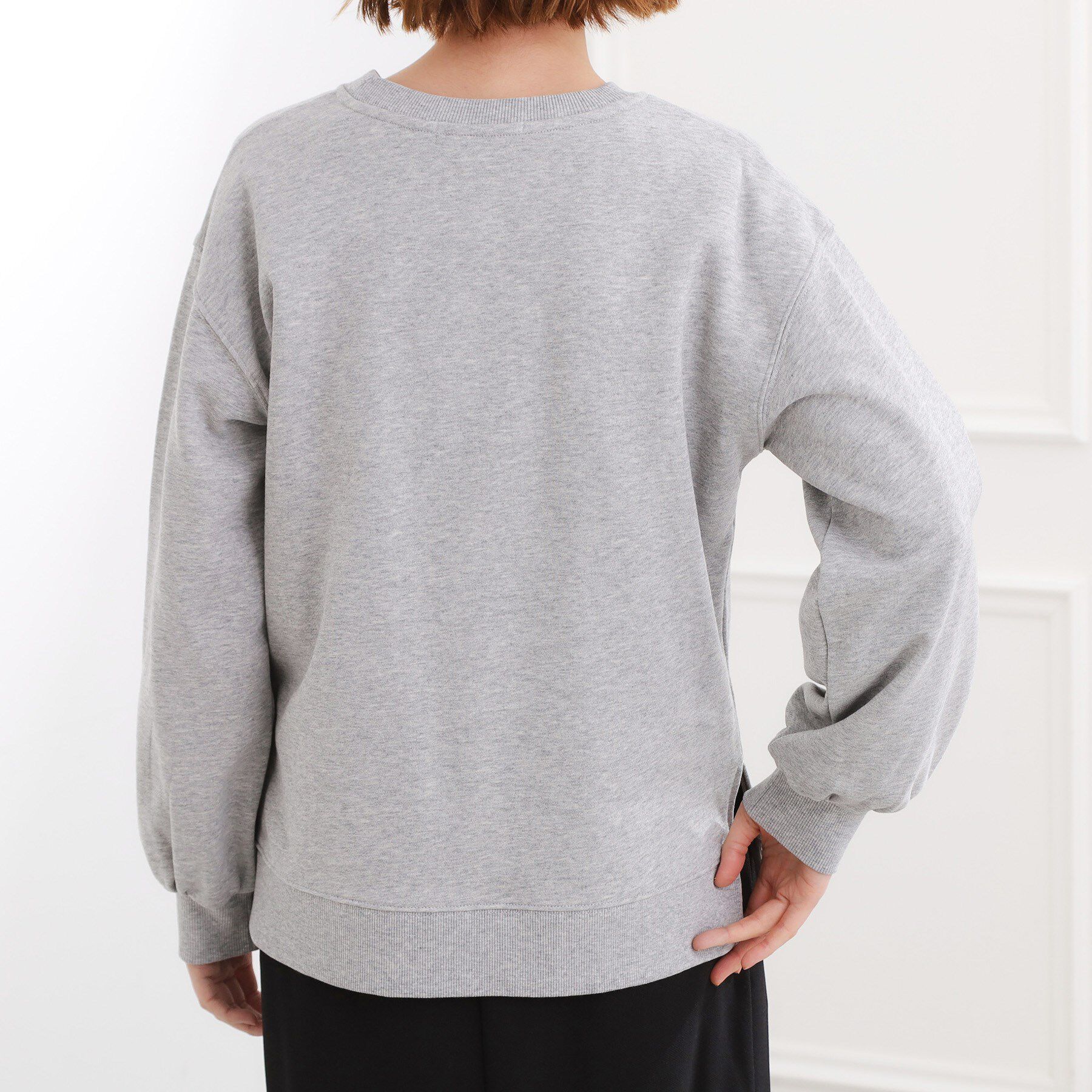 grove「刺繍ロゴ裏毛スウェットプルオーバー」|パーカー|